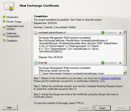 Exchange 2010 generate csr comodo filezilla ftp server sicherheit