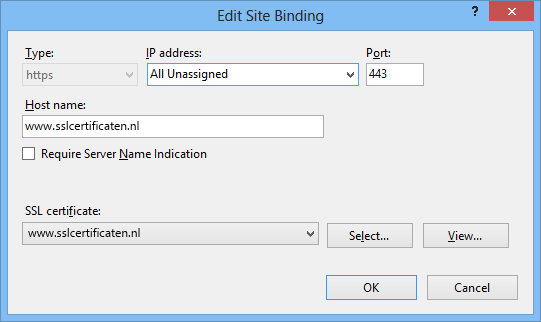 IIS - SSL certificate installation 5