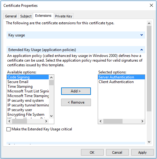 Generate CSR with MMC 8