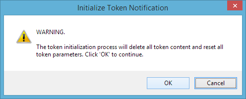 Token initialiseren